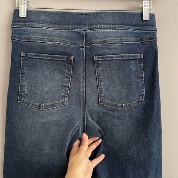 Spanx High Rise Distressed Ankle Skinny Jean Leggings Jeggings - M - Picture 12 of 14